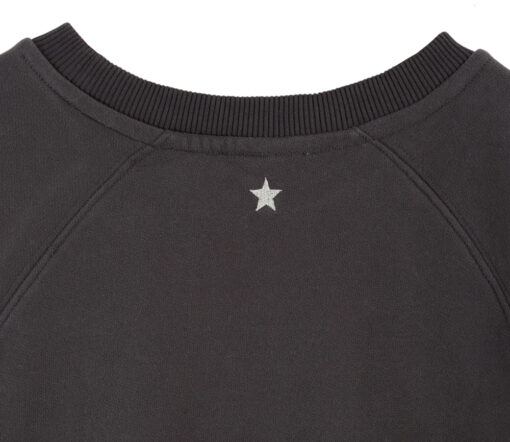 EMILE & IDA - Sweatshirt, 'NY', Bitume, Biobaumwolle – Bild 2
