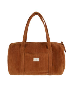 EMILE & IDA - Reisetasche, pecan, Samt