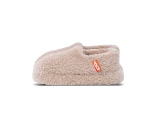 Alwero - Hausschuhe, SIBERS, Adult, Beige, Biowolle – Bild 3
