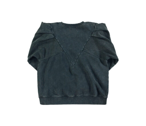 Sisters Department - Sweatshirt, faded black, Biobaumwolle – Bild 3