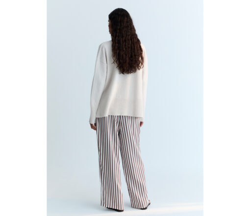 The New Society - Jumper "AGATHA", white, Cashmere Merino Mix – Bild 4