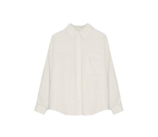 The New Society - Hemd "DELPHINE", white, Lyocell