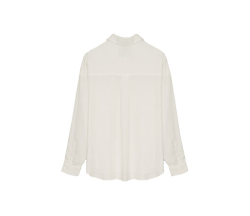 The New Society - Hemd "DELPHINE", white, Lyocell – Bild 2