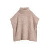 White Stuff - Poncho "DIAMOND", natural, Bio-Baumwolle