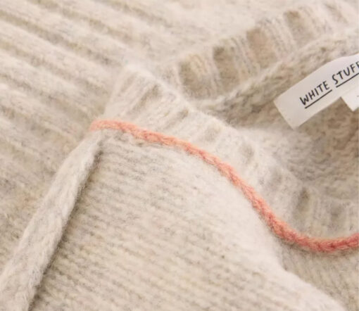 White Stuff - Strickpullover "JUSTINE", Wolle, light natur – Bild 2