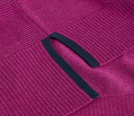 White Stuff - Pullover "OLIVE", plum, Bio-Baumwolle – Bild 2