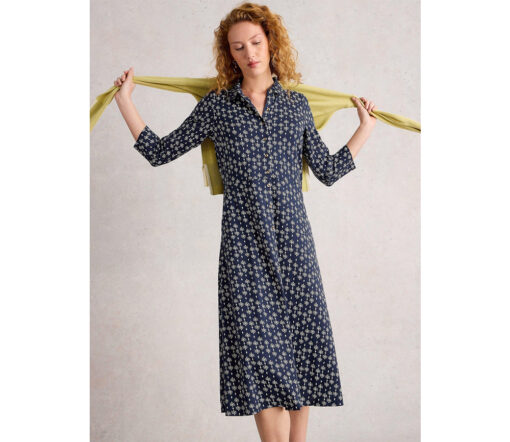 White Stuff - Kleid "RUA", navy, Biobaumwolle – Bild 2