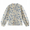 EMILE & IDA - Bluse, 'IMPRIMEE', orchid bleu, Baumwolle