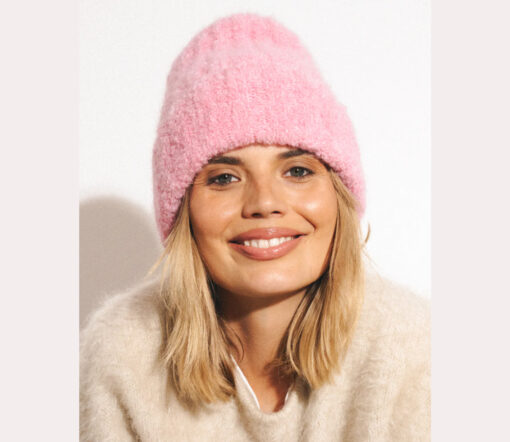 Alwero - Mütze,'BOUCLE', Rosa – Bild 3