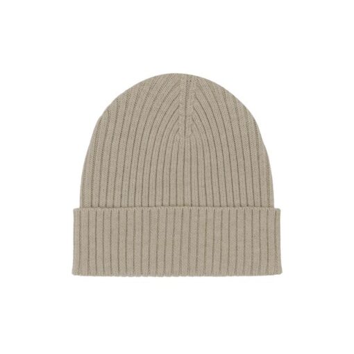 FUB - Beanie, oat melange, Merinowolle