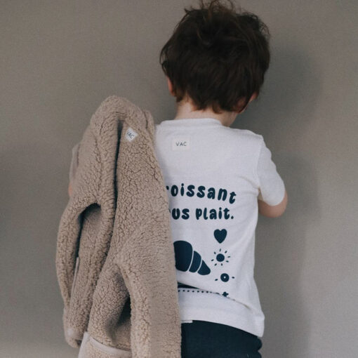 VacVac - Teddy Jacke, "MELUN" iced coffee, recyceltes Polyester – Bild 3