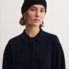 FUB - Beanie, black, Merinowolle