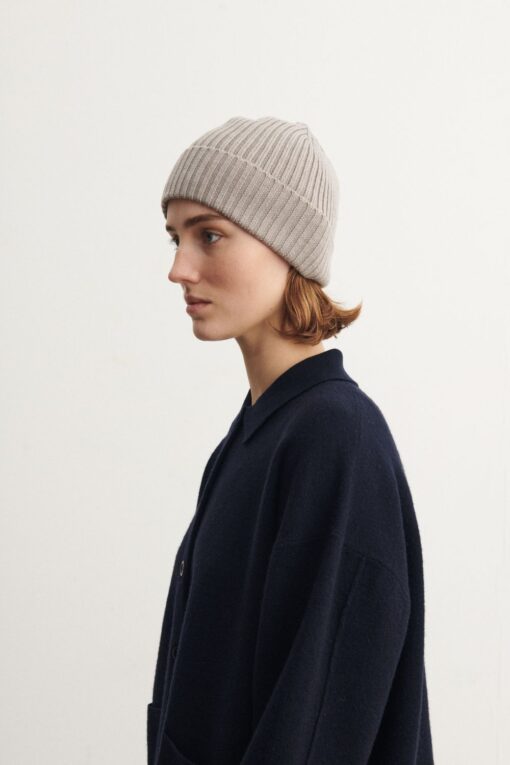 FUB - Beanie, oat melange, Merinowolle – Bild 2