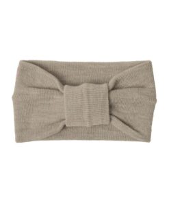 FUB - Stirnband, oat melange, Merinowolle