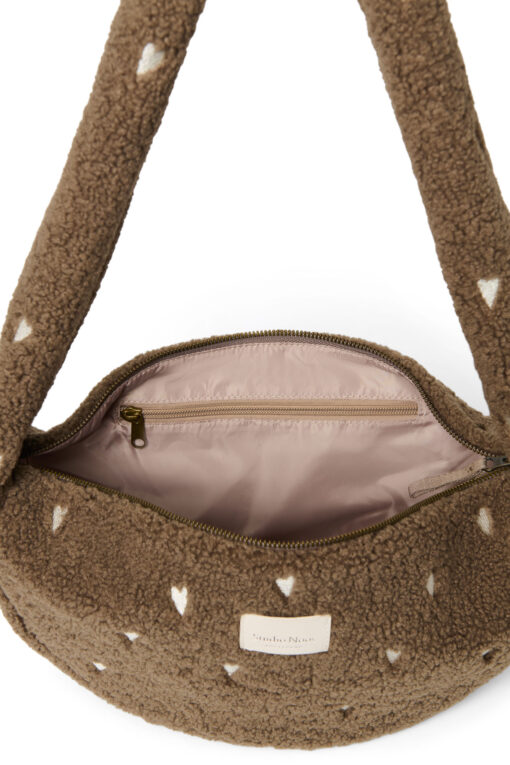 Teddy Hearts Mini Cross Body Bag, Brown – Bild 4