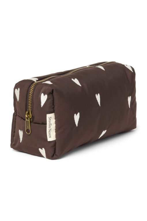 Studio Noos - Pouch "PUFFY BROWN HEARTS" – Bild 3