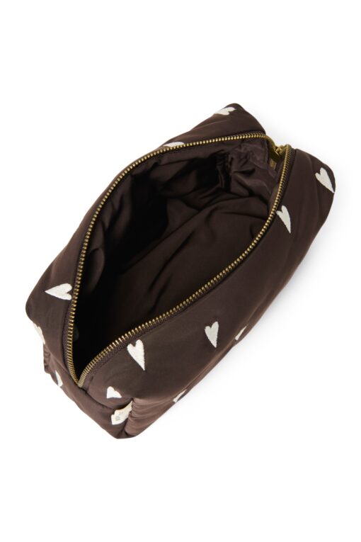 Studio Noos - Pouch "PUFFY BROWN HEARTS" – Bild 4