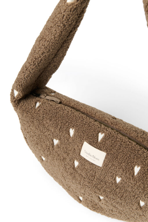 Teddy Hearts Mini Cross Body Bag, Brown – Bild 3