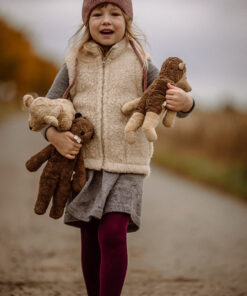 Alwero - Bodywarmer WALKES Junior, Biowolle, Beige