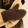 Alwero - Handschuhe, GULLY Adult, CHOCOLATE MARTINI, Biowolle
