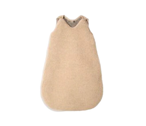Alwero - Schlafsack ärmellos, SANDY BROWN, Biowolle