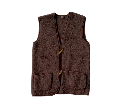 Alwero - Bodywarmer "Alpen 4.0" Adult, Biowolle, CHOCOLATE MARTINI, Unisex – Bild 2
