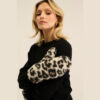 Alwero - Handschuhe, GULLY Adult, LEOPARD WHITE, Biowolle
