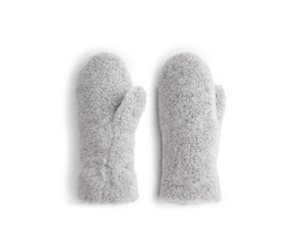 Alwero - Handschuhe, GULLY Adult, SILVER, Biowolle – Bild 3