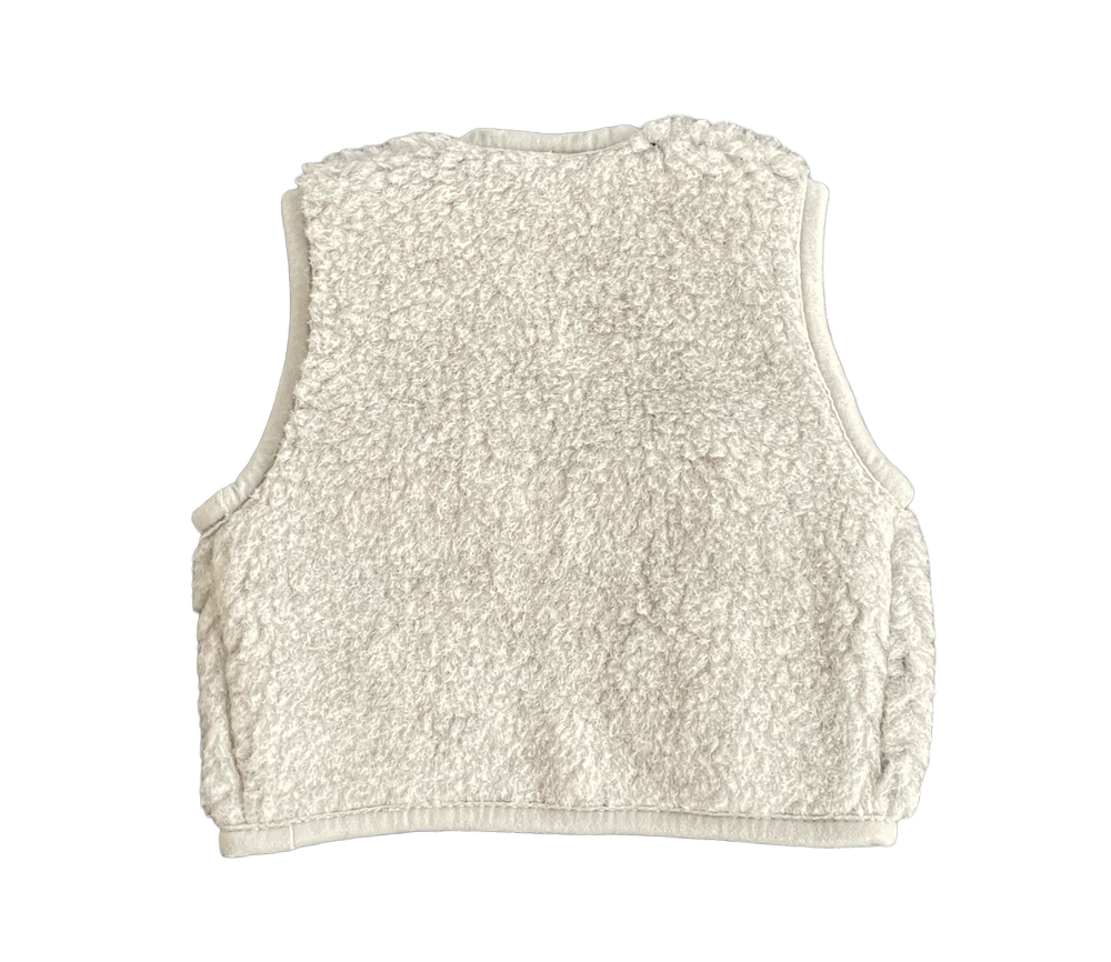 Alwero - Bodywarmer LULU, ultra light, Biowolle, Silver – Bild 2