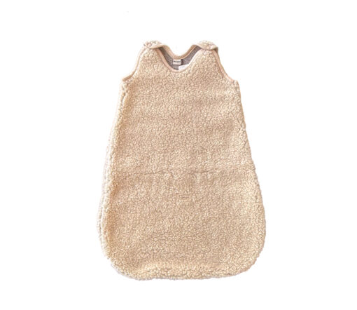Alwero - Schlafsack ärmellos, SANDY BROWN, Biowolle – Bild 4