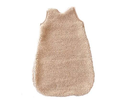 Alwero - Schlafsack ärmellos, SANDY BROWN, Biowolle – Bild 6