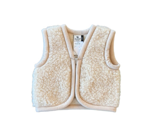 Alwero - Bodywarmer CARPATHIAN, Biowolle, ENGLISH TEA – Bild 8