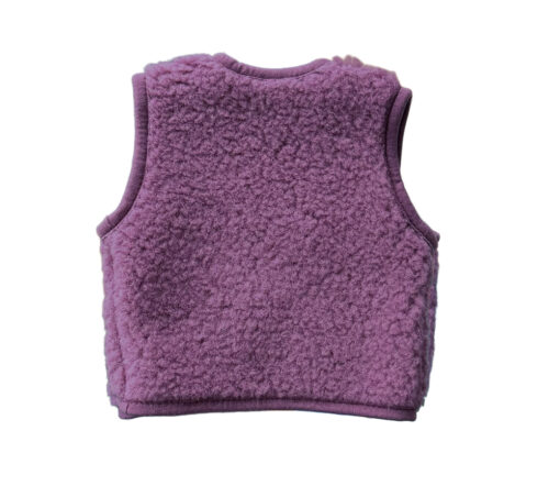 Alwero - Bodywarmer LULU, ultra light, Biowolle, French Violet – Bild 2