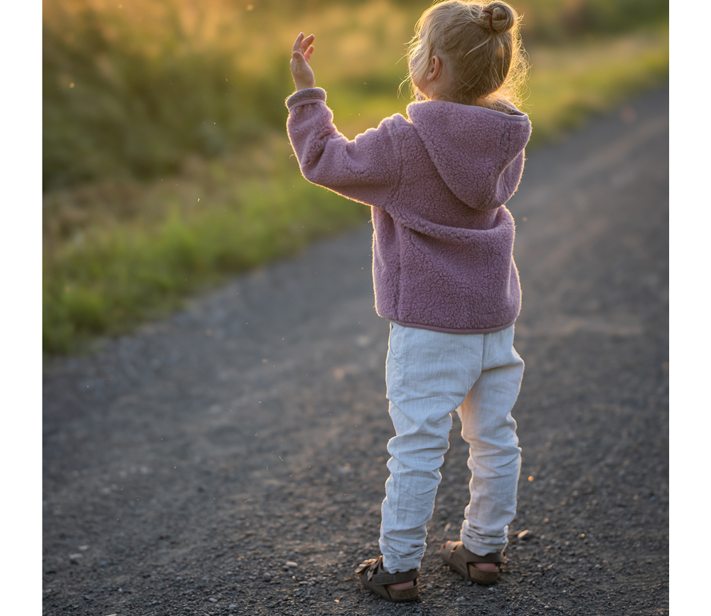 Alwero - Übergangsjacke "YPOS" Junior, Biowolle, VENETIAN PINK, ultra light – Bild 6