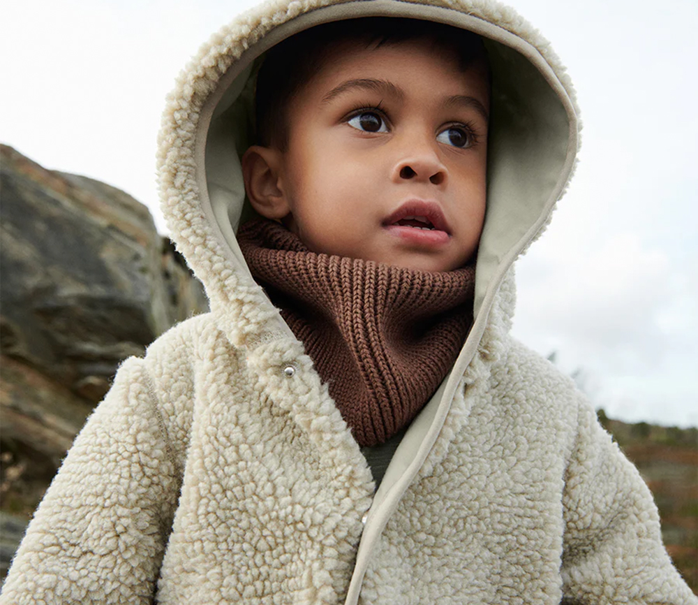 Liewood - Rundschal "Mathias", Navy, Bio Baumwolle – Bild 2