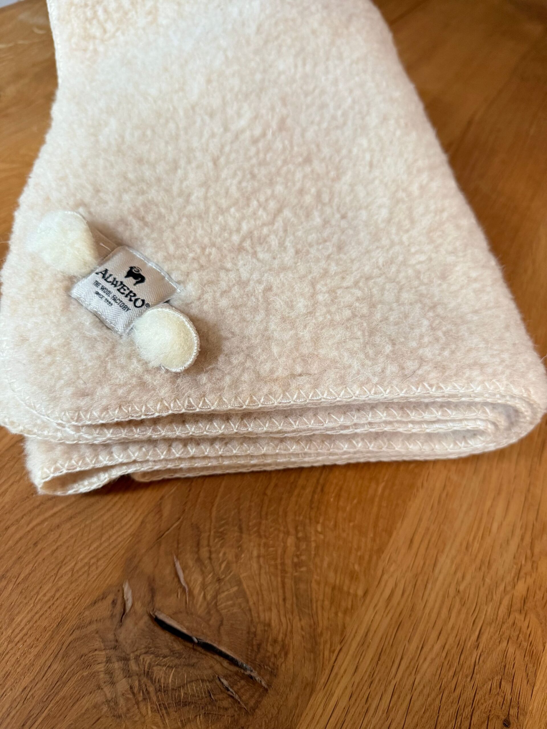 Alwero - Babydecke "MEREZKA", Beige – Bild 5