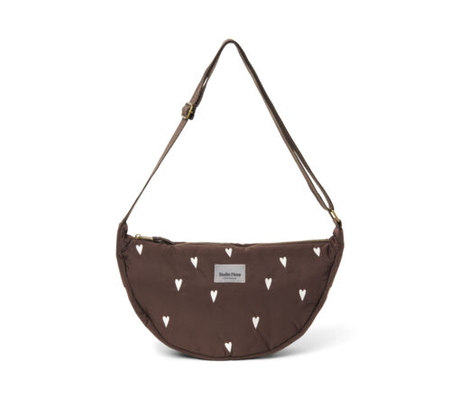 Studio Noos - Bauchtasche Fanny Pack "Bown Chocolate Hearts"