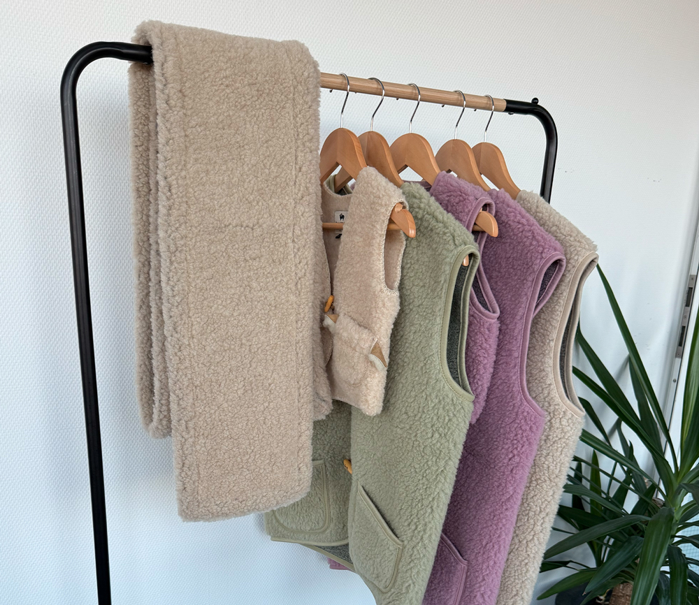 Alwero - Schal "FAB", Sand Brown, Ultra Light – Bild 2