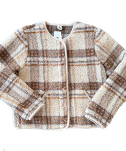 Alwero - Jacke "TYBS" Adult, SCOTCH BEIGE, Biowolle Ultra Light