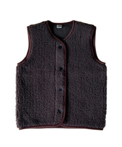 Alwero - Bodywarmer "TYB" Junior, Biowolle, Chocolate Martini, ultra light