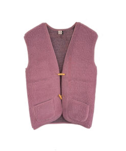 Alwero - Bodywarmer "Alpen 3.0" Adult, Biowolle, Venetian Pink, ultra light