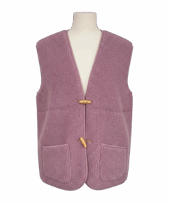 Alwero - Bodywarmer "Alpen 3.0" Adult, Biowolle, Venetian Pink, ultra light