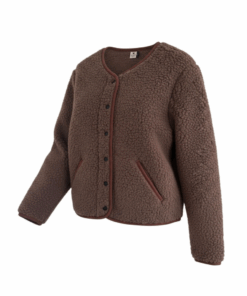 Alwero - Jacke "TYBS" Adult, Chocolate Martini, Biowolle Ultra Light