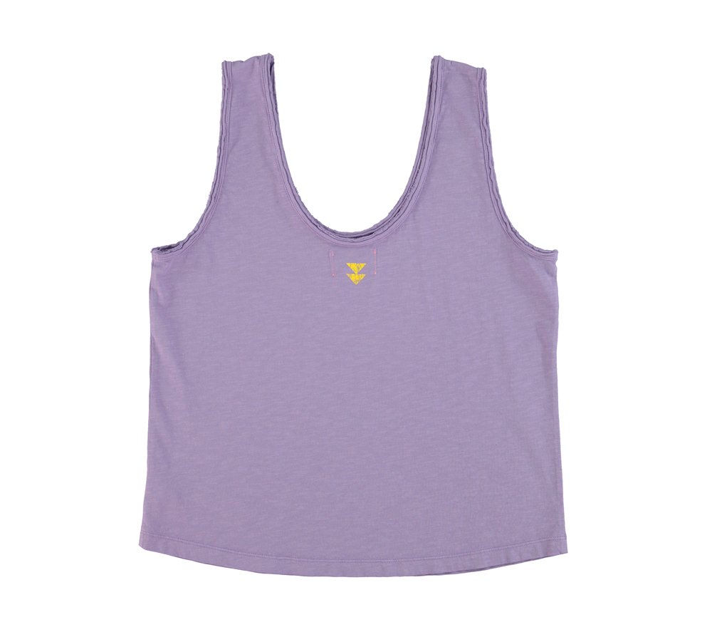 Sisters Department - Tank Top, "BANG", purple – Bild 5