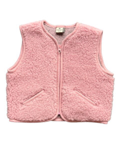 Alwero - Bodywarmer "POS" Junior, Venetian Pink, ultra light, Biowolle
