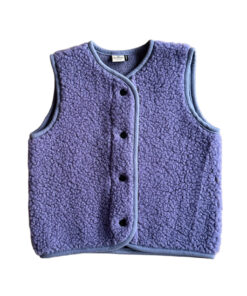 Alwero - Bodywarmer "TYB" Junior, Biowolle, Amethyst, ultra light