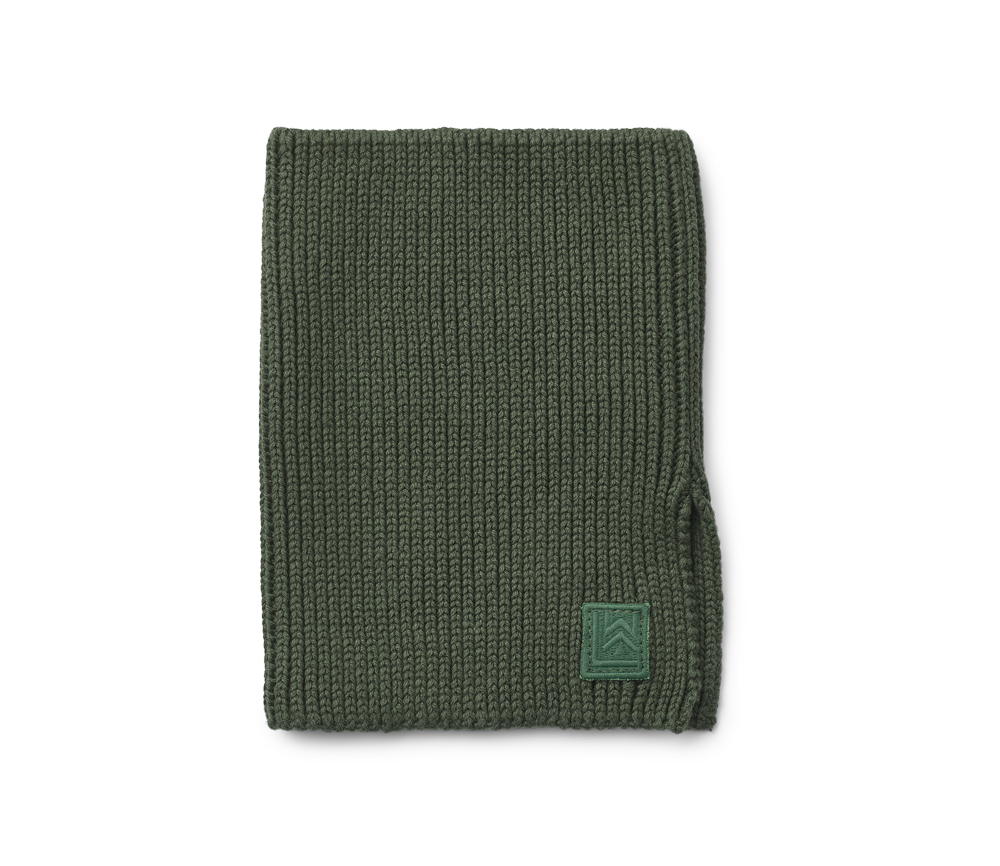 Liewood - Rundschal "Mathias", Hunter Green, Bio Baumwolle