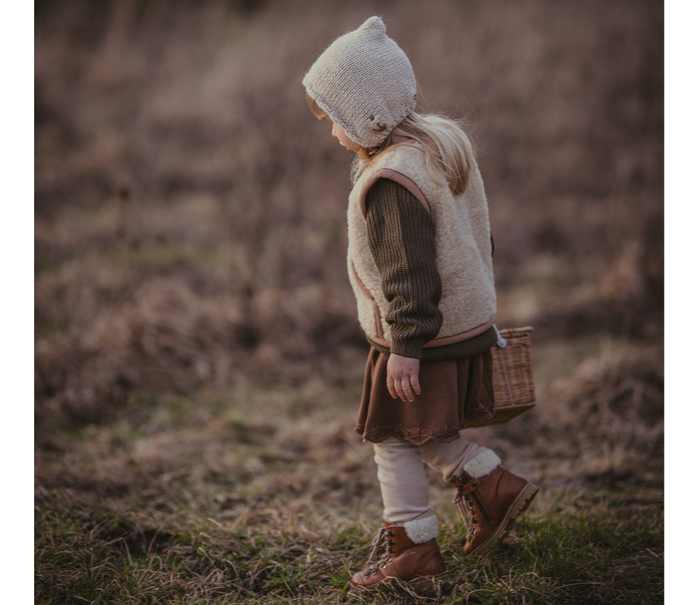 Alwero - Bodywarmer CARPATHIAN, Biowolle, BEIGE – Bild 9