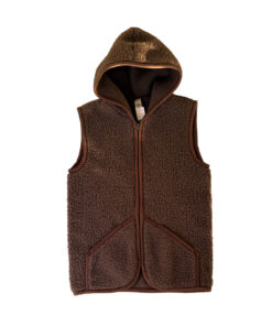 Alwero - Bodywarmer "Everest" Adult, Biowolle, CHOCOLATE MARTINI, Unisex