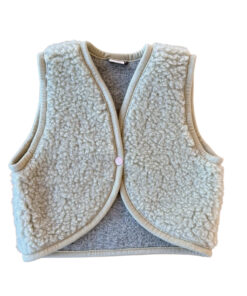 Alwero - Bodywarmer LULU, ultra light, Biowolle, Pistachio